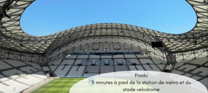 T4 Prado Velodrome Plage 3 Chambres Marseille Bagian luar foto